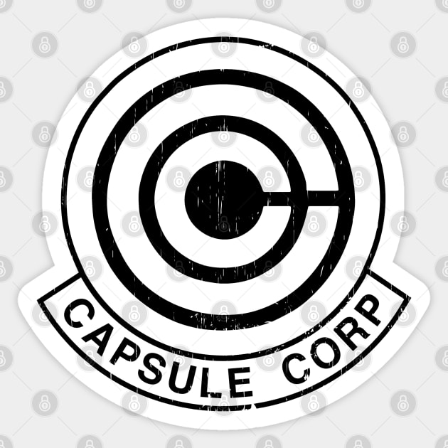 DRAGONBALL Z - CAPSULE CORP Sticker by ROBZILLA